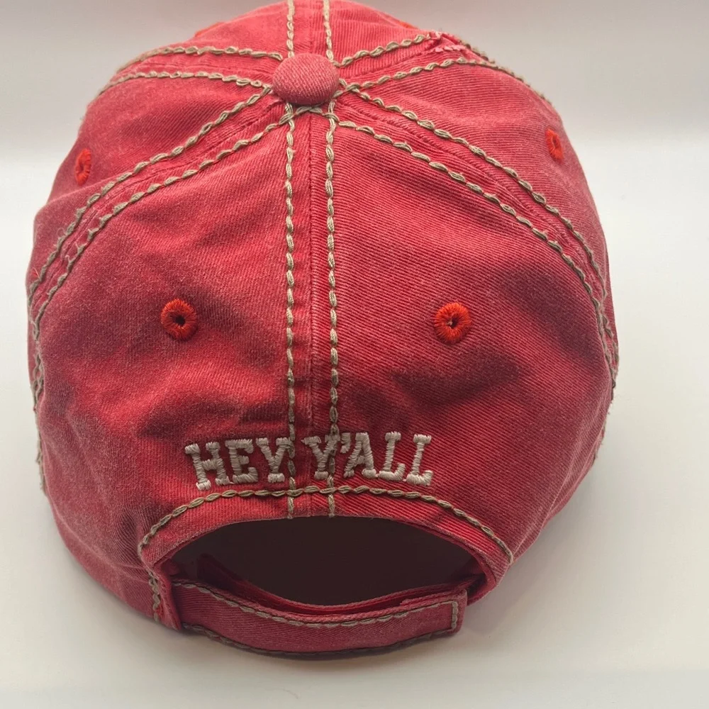 Hey Y’all! Distressed Cap